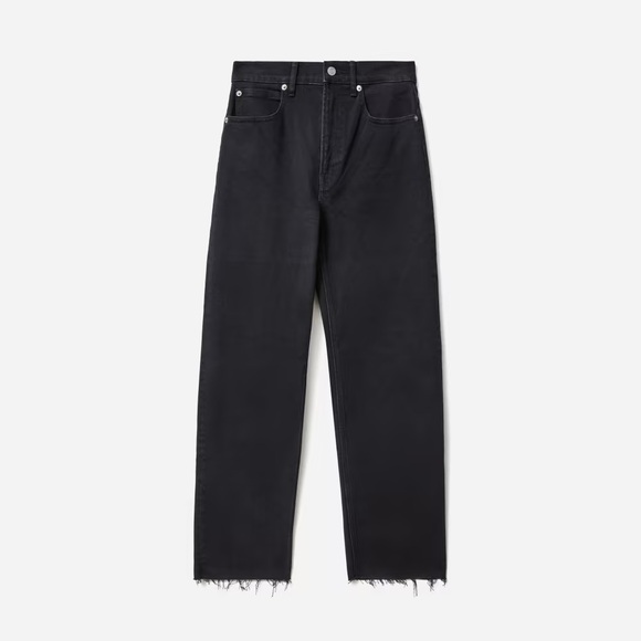 Everlane — The Way High Jean — Coal, organic cotton, size 33 regular, worn twice - Picture 5 of 5